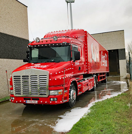 mobiele carwash vrachtwagens