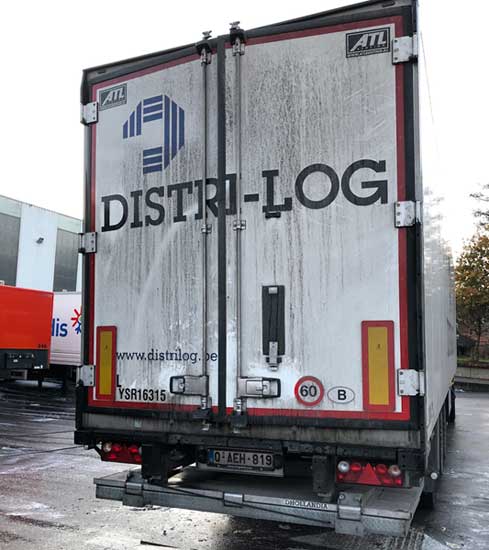 vrachtwagen voor reiniging